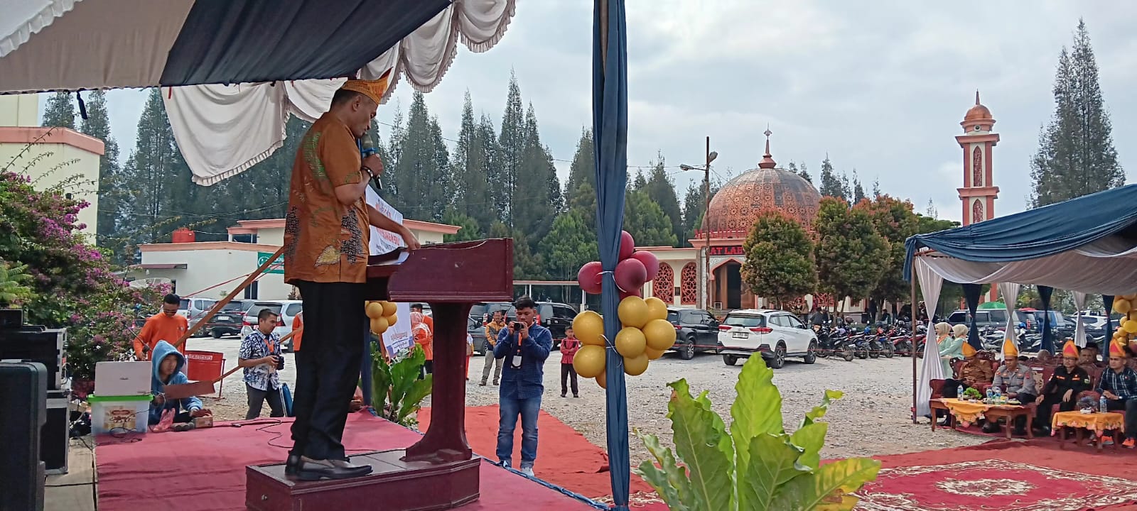 Nagari Alahan Panjang Dicanangkan Sebagai Kampung Pengawasan Partisipatif Pemilu di Kabupaten Solok